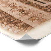 Der weiße Turm Poster (Ecke)