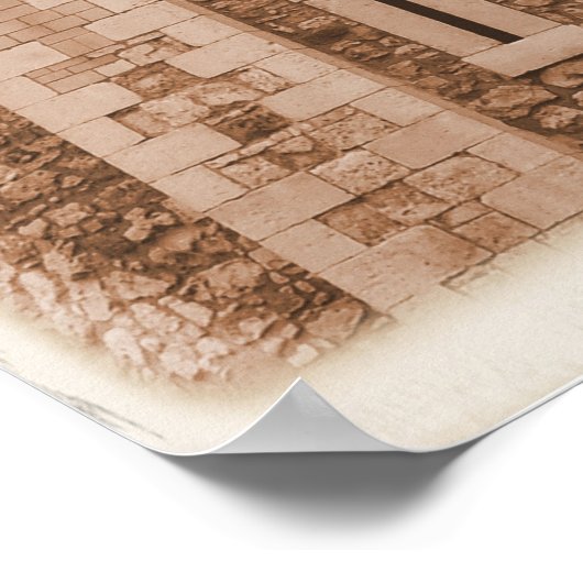 Der weiße Turm Poster (Ecke)