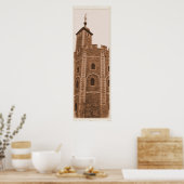 Der weiße Turm Poster (Küche)