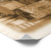 Der weiße Turm Poster (Ecke)