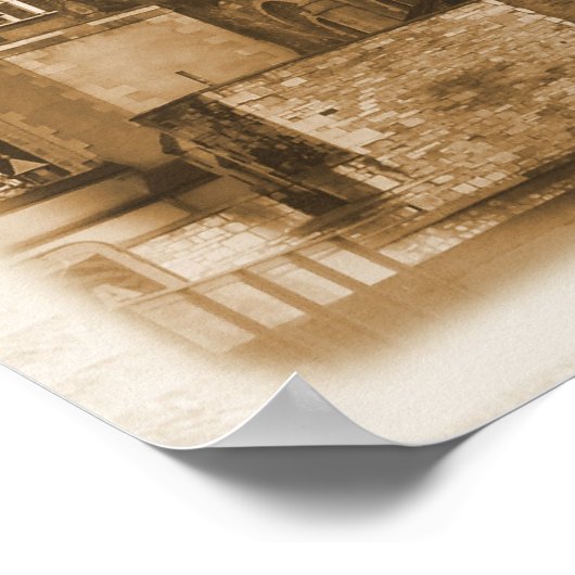 Der weiße Turm Poster (Ecke)