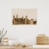 Der weiße Turm Poster (Küche)