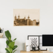 Der weiße Turm Poster (Heimbüro)