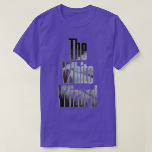 Der weiße Zauberer T-Shirt (Design vorne)