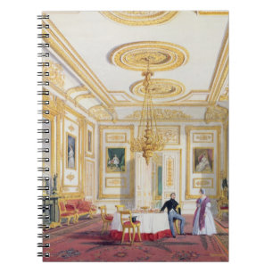 Der weiße zeichnende Raum an Windsor Schloss Notizblock