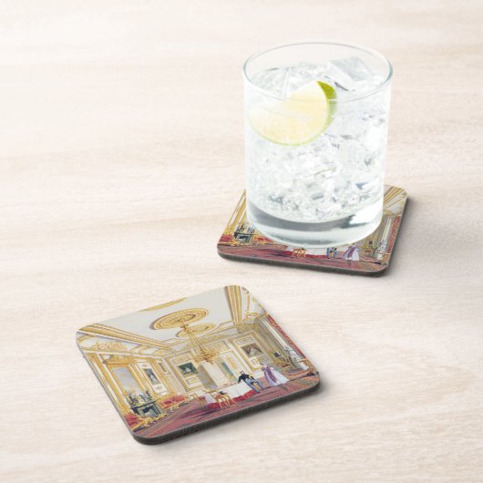 Der weiße zeichnende Raum an Windsor Schloss Untersetzer (Rechte Seite)