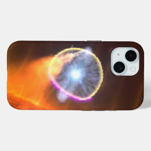 Der weiße Zwergstern in V407 Cygni Case-Mate iPhone Hülle (Rückseite (Horizontal))