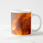 Der weiße Zwergstern in V407 Cygni Jumbo-Tasse (Rechts)