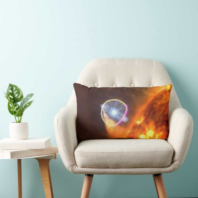 Der weiße Zwergstern in V407 Cygni Lendenkissen (Stuhl )