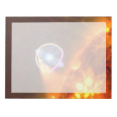 Der weiße Zwergstern in V407 Cygni Notizblock (Vorderseite)