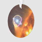 Der weiße Zwergstern in V407 Cygni Ornament (Vorderseite)