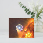 Der weiße Zwergstern in V407 Cygni Postkarte (Stehend Vorderseite)