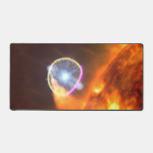 Der weiße Zwergstern in V407 Cygni Schreibtischunterlage (Vorderseite)