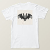 Der weißer T - Shirt der Ratte (Design Rückseite)