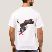 Der Weißkopfseeadler T-Shirt (Rückseite)