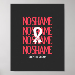 Der Welt-Aids-Tag stoppt das Stigma Poster