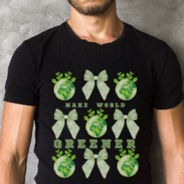 Der Welt-Tag der grünen Erde T-Shirt