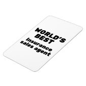 Der weltbeste Agent für Versicherungsverkäufe Magnet (Linke Seite)