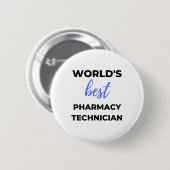 Der weltbeste Apotheker 2 Button (Vorne & Hinten)