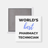 Der weltbeste Apotheker 2 Magnet (Vorderseite/Rückseite)