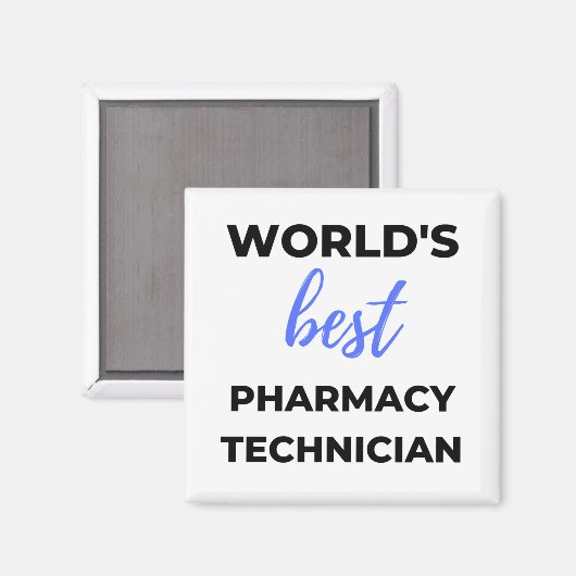 Der weltbeste Apotheker 2 Magnet (Vorderseite/Rückseite)