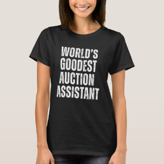 Der weltbeste Auktionsassistent Funny Job T-Shirt