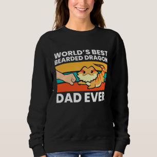 Der weltbeste bärtige Drachendrache-Vater aller Ze Sweatshirt