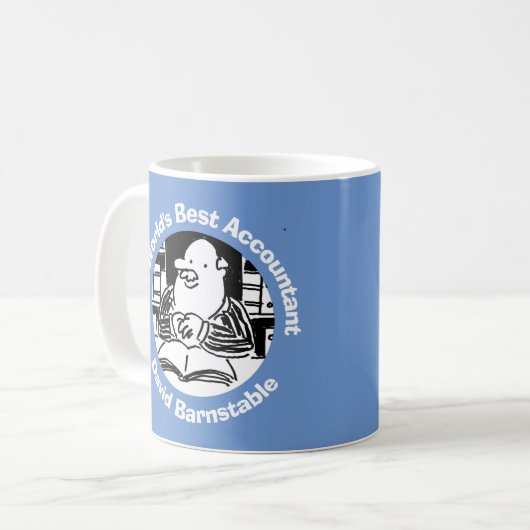 Der weltbeste Buchhalter Kaffeetasse (Vorderseite Links)