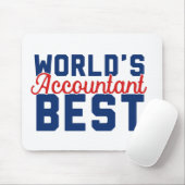 Der weltbeste Buchhalter Mousepad (Mit Mouse)