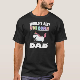 Der weltbeste Einhorn-Vater-Vater-Geschenk-T - Shi T-Shirt