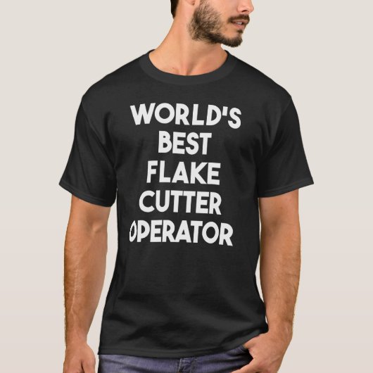 Der weltbeste Fake Cutter Operator T-Shirt (Vorderseite)