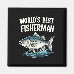 Der weltbeste Fischereienthusiast Magnet