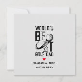 Der weltbeste Golf Vater - Funny & Thoughtful Gift (Rückseite)