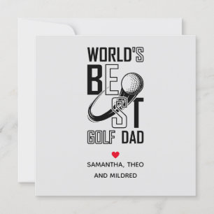 Der weltbeste Golf Vater - Funny & Thoughtful Gift