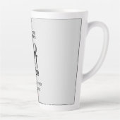 Der weltbeste Golf Vater - Funny & Thoughtful Gift Milchtasse (Rechts)
