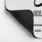 Der weltbeste Golf Vater - Funny & Thoughtful Gift Mousepad (Ecke)