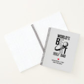 Der weltbeste Golf Vater - Funny & Thoughtful Gift Notizblock (Innenseite)