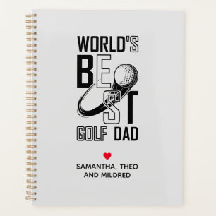 Der weltbeste Golf Vater - Funny & Thoughtful Gift Planer