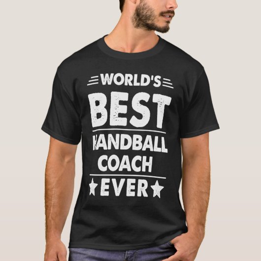 Der weltbeste Handballtrainer aller Zeiten T-Shirt (Vorderseite)