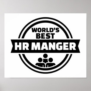 Der weltbeste HR-Manager Poster