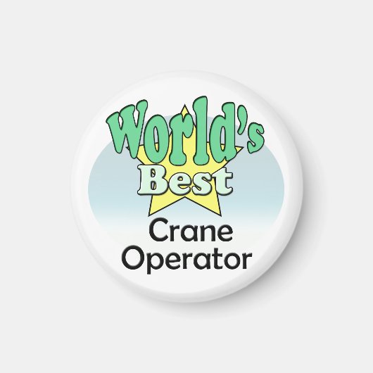 Der weltbeste Kranbetreiber Magnet (Vorne)