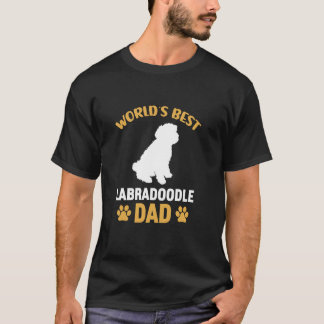Der weltbeste Labradoodle-Vater Funny Labradoodle T-Shirt