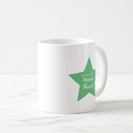 Der weltbeste Massagetherapeut Kaffeetasse (VorderseiteRechts)