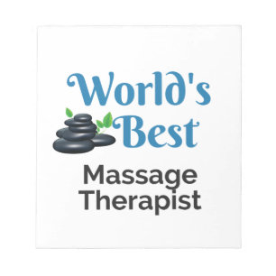 Der weltbeste Massagetherapeut Notizblock