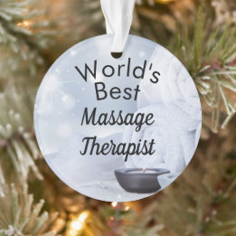 Der weltbeste Massagetherapeut Ornament