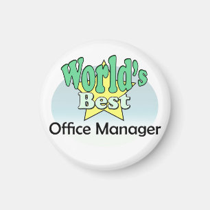 Der weltbeste Office Manager Magnet