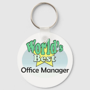 Der weltbeste Office Manager Schlüsselanhänger
