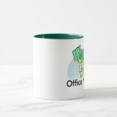 Der weltbeste Office Manager Tasse (Zentrum)