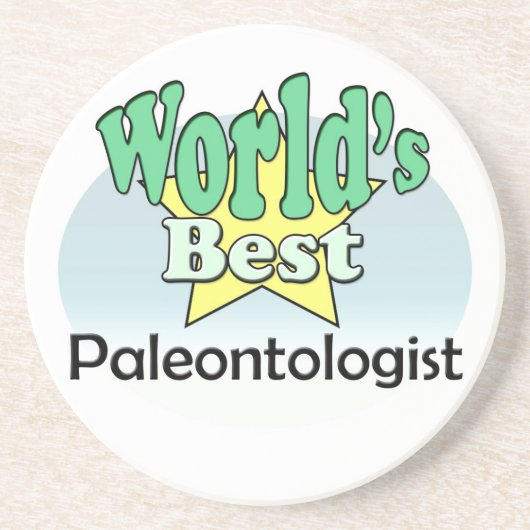 Der weltbeste Paläontologe Getränkeuntersetzer (Vorne)
