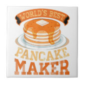 Der weltbeste Pancake Maker - Funny Pancake Maker Fliese (Vorderseite)